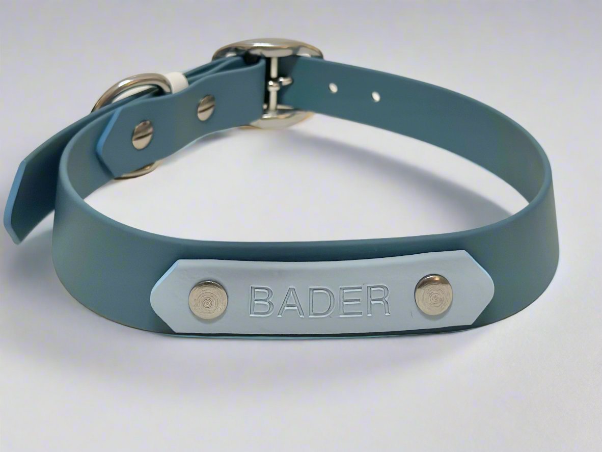 Name plate/phone number add on for collars