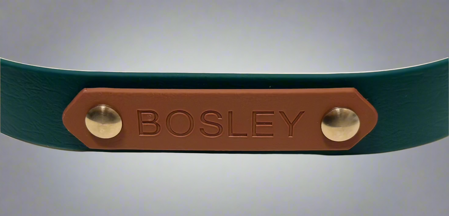 Name plate/phone number add on for collars