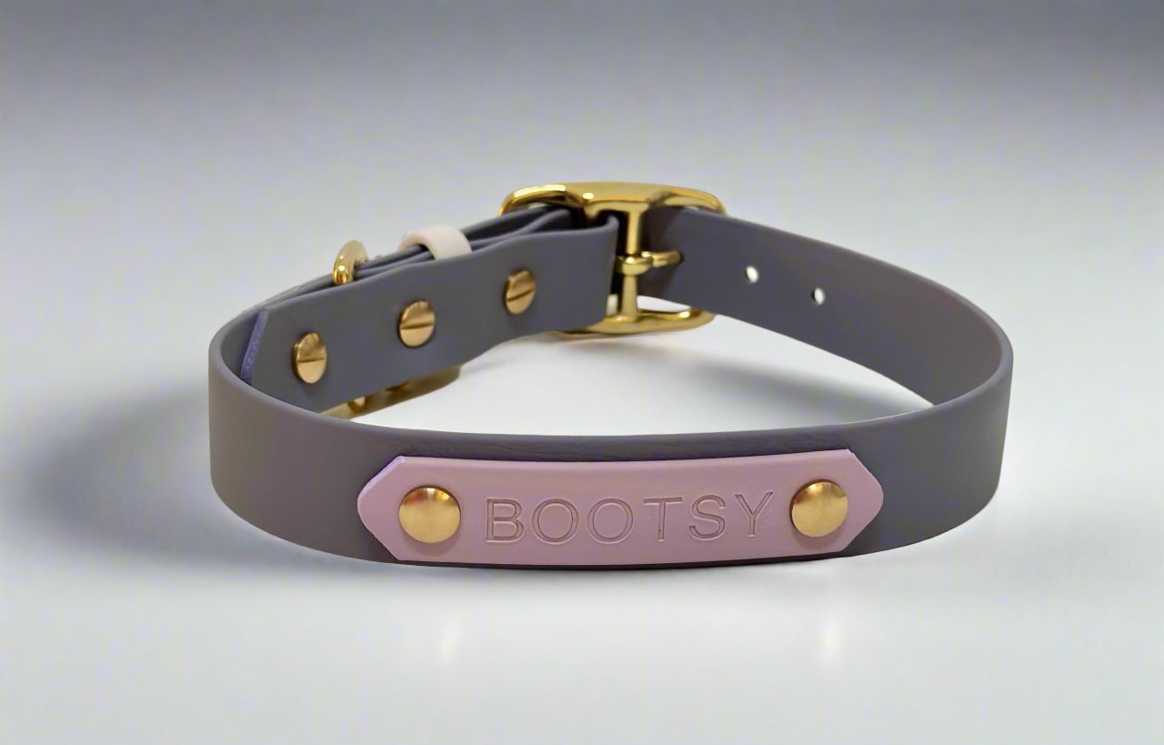 Name plate/phone number add on for collars