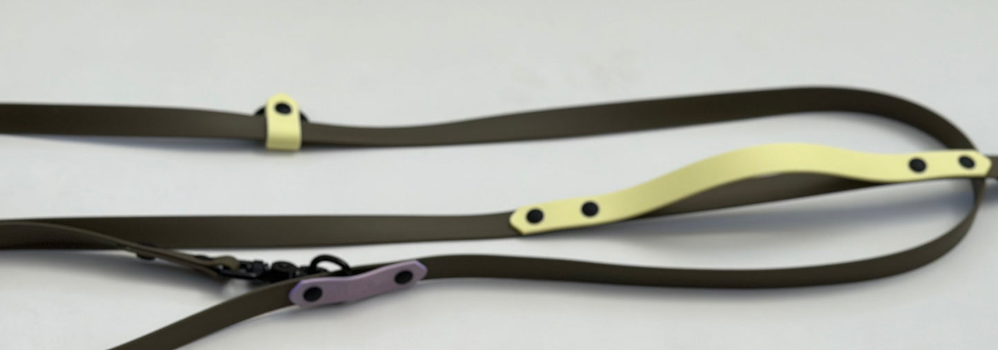 Add on grab handle for leashes